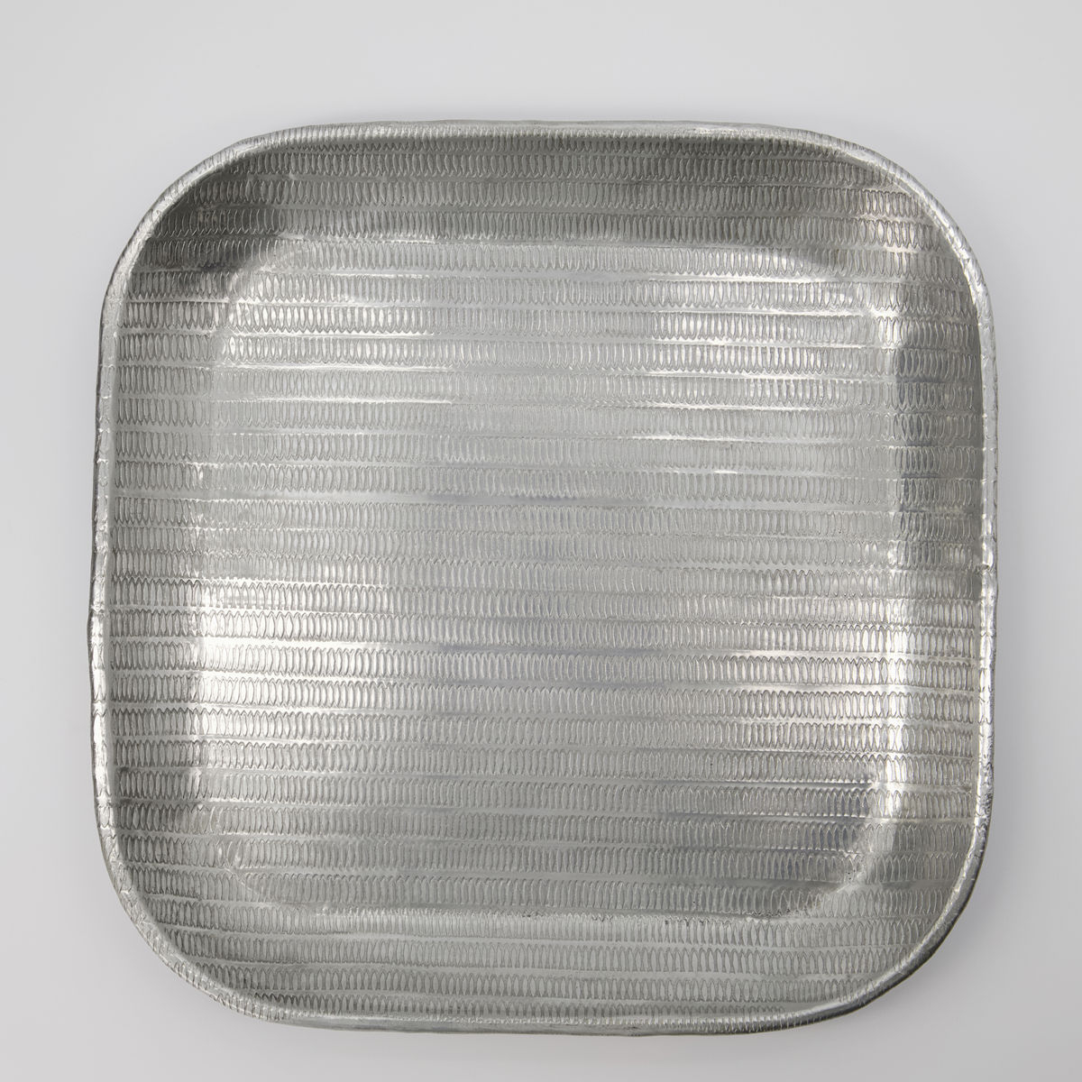 Malva bakke, Antik sølv 30x30 cm* Malva bakke, Antik sølv 30x30 cm*