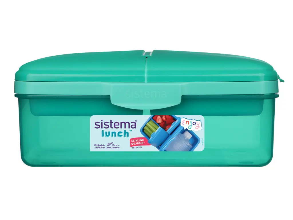 Sistema Slimline Quaddie 1,5L, Grøn Sistema Slimline Quaddie 1,5L, Grøn
