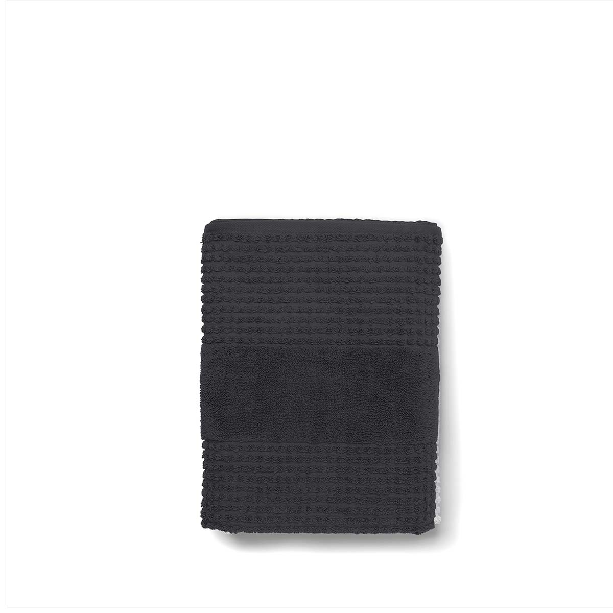 Check Håndklæde mørk grå 50x100 cm