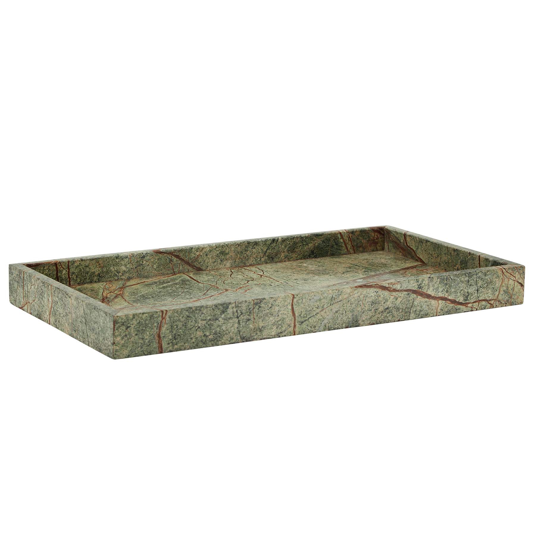 Marble Tray-GREEN-L* Marble Tray-GREEN-L*