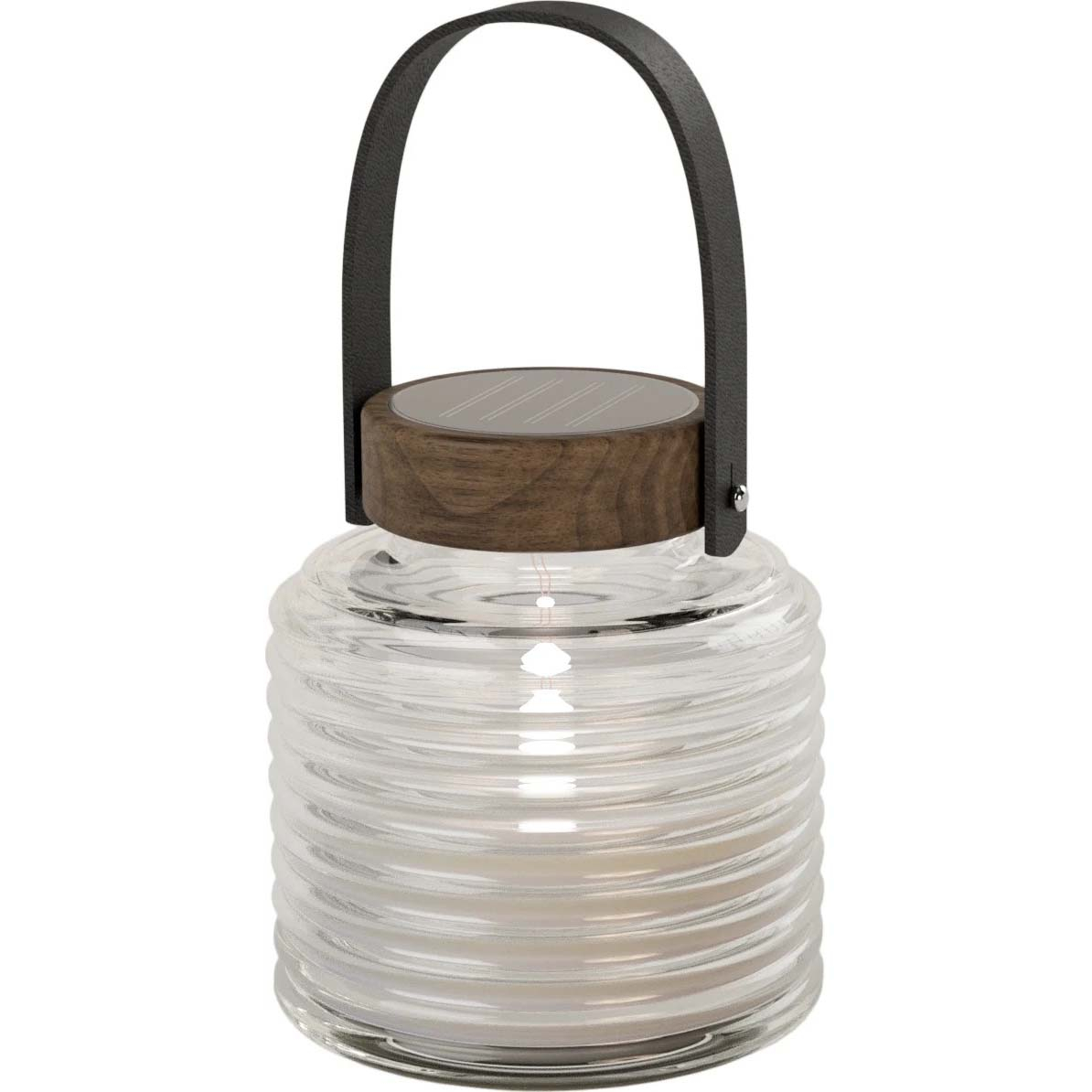 Aston Solar Krukke, 16 cm, sort/brun Aston Solar Krukke, 16 cm, sort/brun